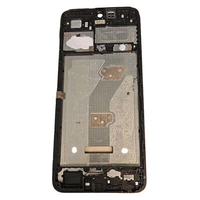 Lcd Frame Middle Chassis For Itel A50 Black By - Maxbhi Com