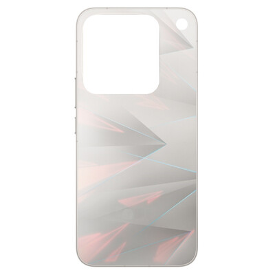 Back Panel Cover For Vivo Iqoo 16 Grey Silver - Maxbhi Com