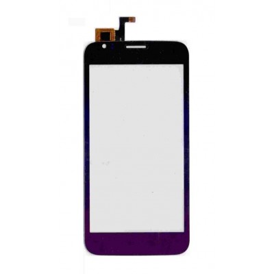 Touch Screen Digitizer For Intex Aqua I4 Plus Black By - Maxbhi.com