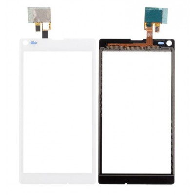 Touch Screen Digitizer For Sony Xperia L C2105 White By - Maxbhi Com