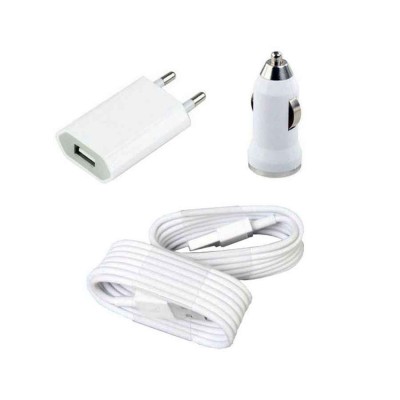 3 in 1 Charging Kit for Gionee Elife S7 with USB Wall Charger, Car Charger & USB Data Cable