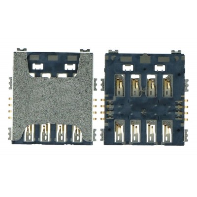 Sim Connector For Samsung Galaxy Note 4 Duos - Maxbhi Com