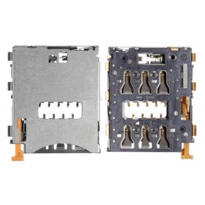 Sim Connector For Sony Ericsson Xperia Z3 D6653 - Maxbhi Com