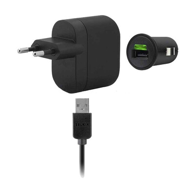 3 in 1 Charging Kit for Lenovo A630E Dual Sim with USB Wall Charger, Car Charger & USB Data Cable