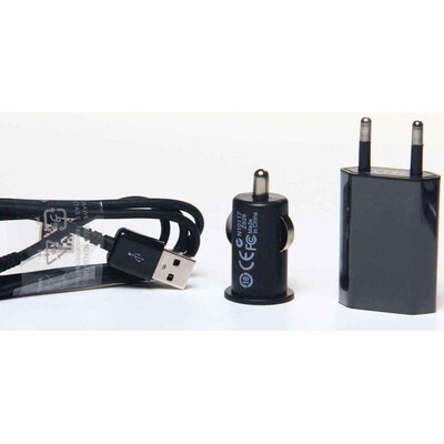 3 in 1 Charging Kit for Lenovo A630T with USB Wall Charger, Car Charger & USB Data Cable