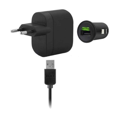 3 in 1 Charging Kit for Adcom KitKat A56 with USB Wall Charger, Car Charger & USB Data Cable