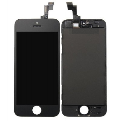 Lcd With Touch Screen For Apple Iphone 5s Grey By - Maxbhi Com