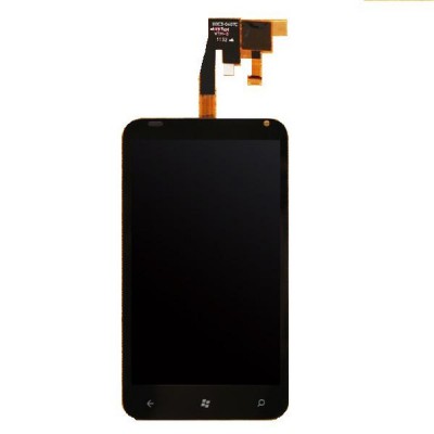LCD with Touch Screen for HTC C110e Radar 4G - Silver