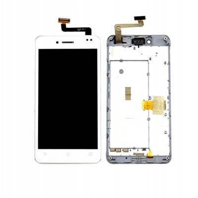 Lcd With Touch Screen For Asus Padfone Infinity A80 White By - Maxbhi Com