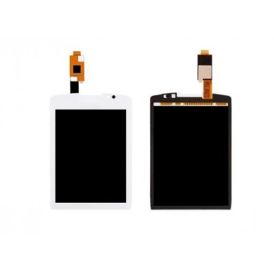 Lcd With Touch Screen For Blackberry Slider 9800 White By - Maxbhi Com