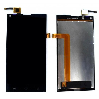 Lcd With Touch Screen For Blackview Crown White By - Maxbhi Com