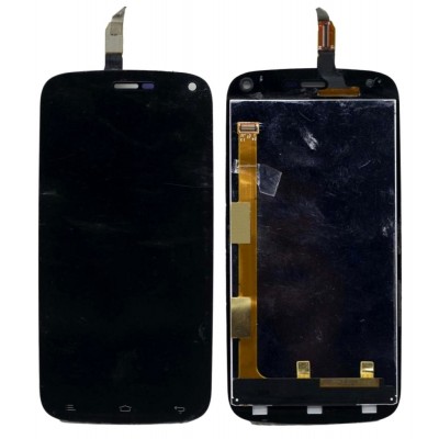 Display for Gionee Elife E3 Black (Combo Folder) by Maxbhi.com