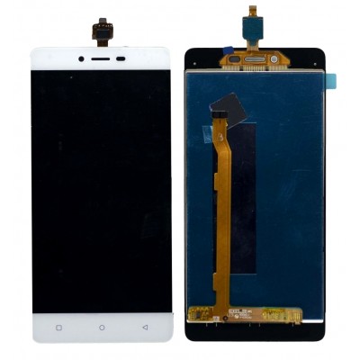 Lcd With Touch Screen For Gionee F103 White By - Maxbhi Com