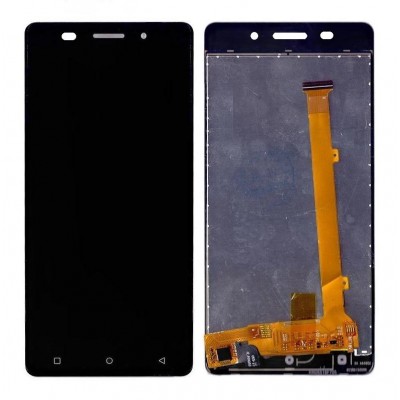 Display for Gionee Marathon M5 Lite Black (Combo Folder) by Maxbhi.com