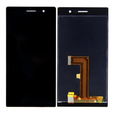 Lcd With Touch Screen For Huawei Ascend P7 Sapphire Edition Black By - Maxbhi Com