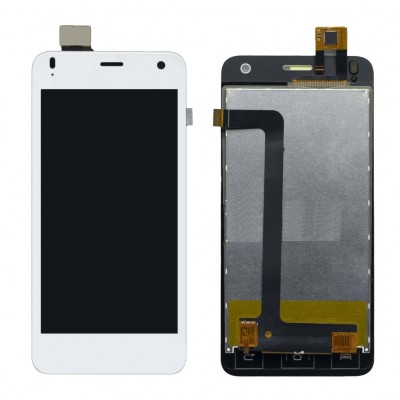 Lcd With Touch Screen For Lava Iris X1 8gb White By - Maxbhi Com