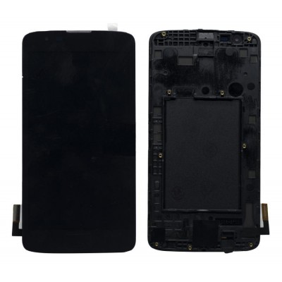 Lcd With Touch Screen For Lg K7 8gb Black By - Maxbhi Com