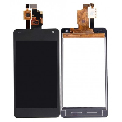Lcd With Touch Screen For Lg Optimus G E973 Black By - Maxbhi Com
