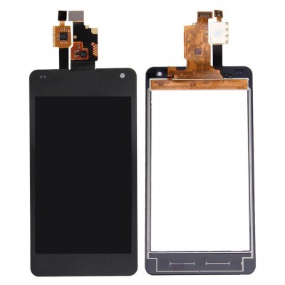 Lcd With Touch Screen For Lg Optimus G F180s White By - Maxbhi Com