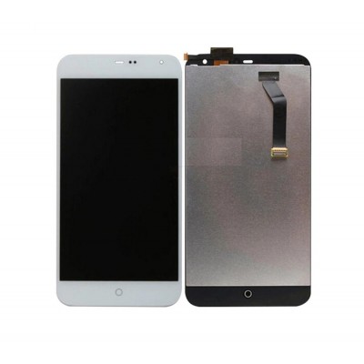 Lcd With Touch Screen For Meizu Mx3 White By - Maxbhi Com