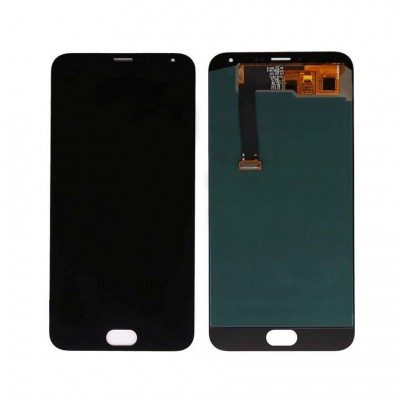 Lcd With Touch Screen For Meizu Mx5 Grey By - Maxbhi Com