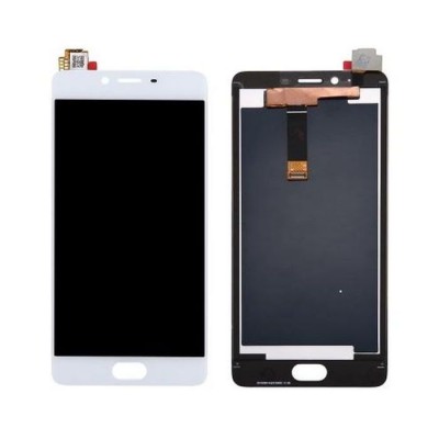 Lcd With Touch Screen For Meizu Mx5 Silver By - Maxbhi Com