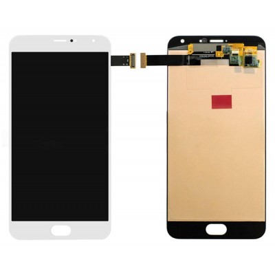 Lcd With Touch Screen For Meizu Pro 5 64gb Silver By - Maxbhi Com