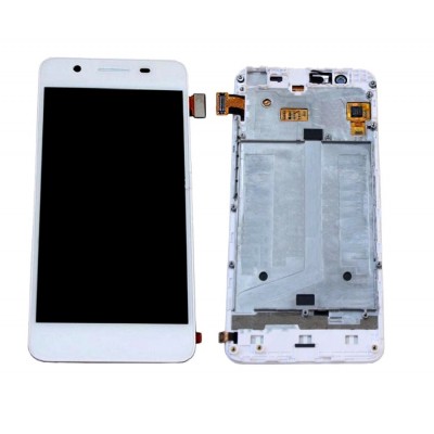 Lcd With Touch Screen For Micromax Canvas Hue Aq5000 Black By - Maxbhi Com