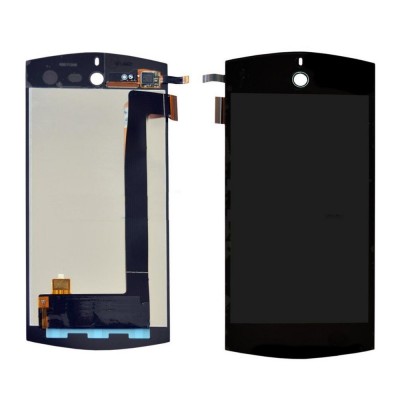 Display for Micromax Canvas Selfie Black (Combo Folder) by Maxbhi.com
