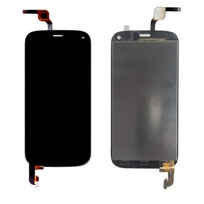 Display for Micromax Canvas Turbo A250 Black (Combo Folder) by Maxbhi.com