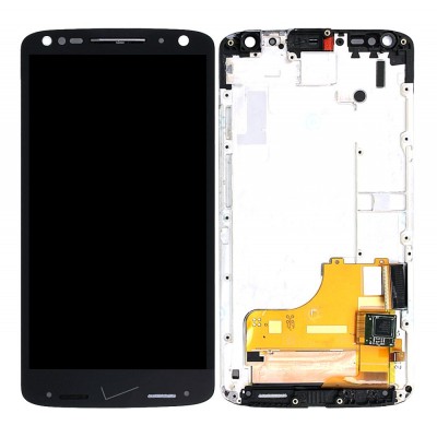 Lcd With Touch Screen For Motorola Moto X Force Black By - Maxbhi Com
