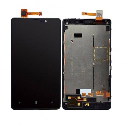 Lcd With Touch Screen For Nokia Lumia 820 Yellow By - Maxbhi Com