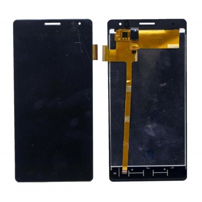 Lcd With Touch Screen For Panasonic Eluga I Silver By - Maxbhi Com