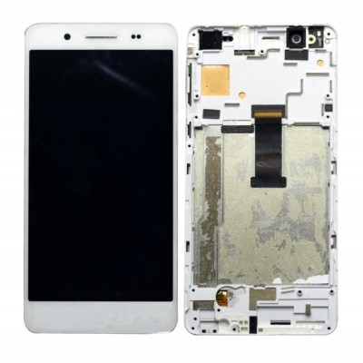 Lcd With Touch Screen For Panasonic Eluga Z White By - Maxbhi Com