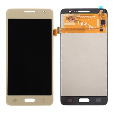 Display for Samsung Galaxy Grand Prime Smg530h Gold (Combo Folder) by Maxbhi.com