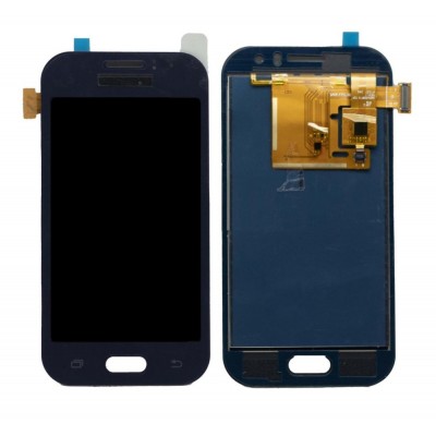 Display for Samsung Galaxy J1 Ace Black (Combo Folder) by Maxbhi.com
