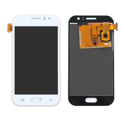Display for Samsung Galaxy J1 Ace White (Combo Folder) by Maxbhi.com