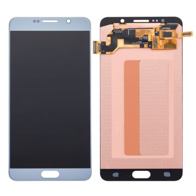 Lcd With Touch Screen For Samsung Galaxy Note5 Duos Silver By - Maxbhi Com