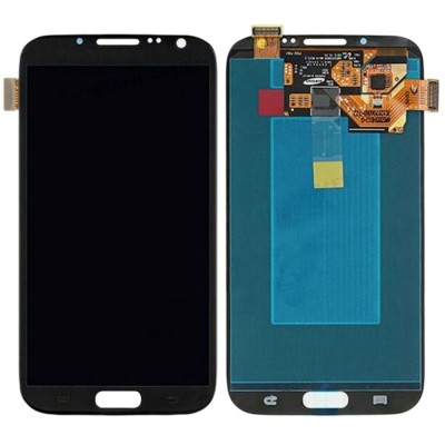 Lcd With Touch Screen For Samsung Galaxy Note Ii N7105 Grey By - Maxbhi Com