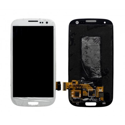 Display for Samsung Galaxy S3 White (Combo Folder) by Maxbhi.com