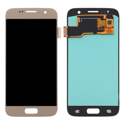 Lcd With Touch Screen For Samsung Galaxy S7 Cdma Gold By - Maxbhi Com