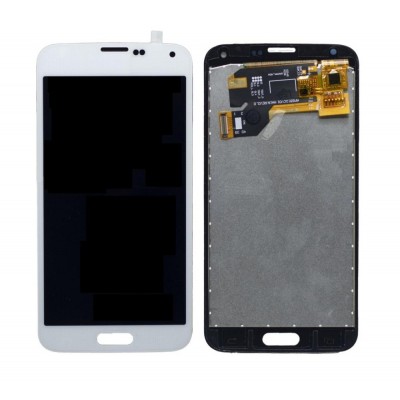 Lcd With Touch Screen For Samsung Smg900a White By - Maxbhi Com