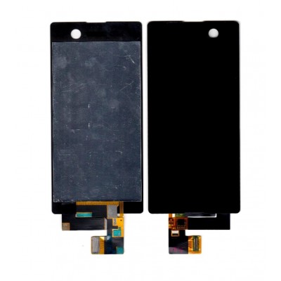 Lcd With Touch Screen For Sony Xperia M5 Black By - Maxbhi Com