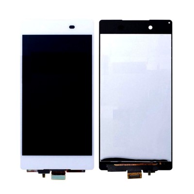 Lcd With Touch Screen For Sony Xperia Z3 Plus Dual White By - Maxbhi Com