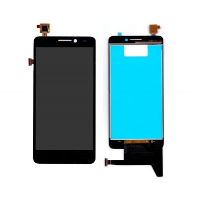 Lcd With Touch Screen For Spice Stellar 520 Mi520 White By - Maxbhi Com