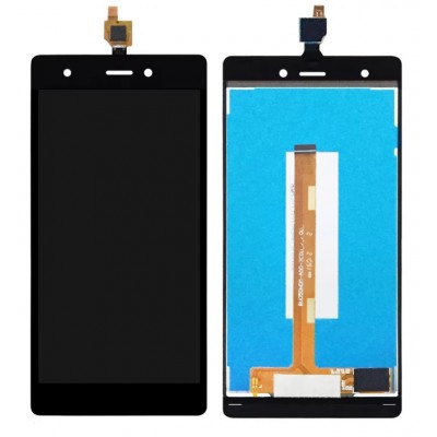 Lcd With Touch Screen For Wiko Pulp Blue By - Maxbhi Com