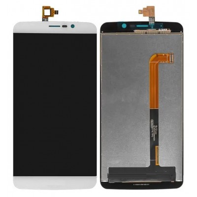 Lcd With Touch Screen For Zopo Speed 7 Plus White By - Maxbhi Com