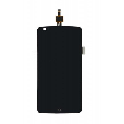 Lcd With Touch Screen For Zte Axon Pro Silver By - Maxbhi.com