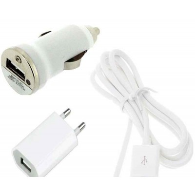 3 in 1 Charging Kit for Gionee Elife S7 with USB Wall Charger, Car Charger & USB Data Cable