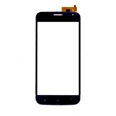 Touch Screen Digitizer For Intex Aqua Curve Mini Black By - Maxbhi Com